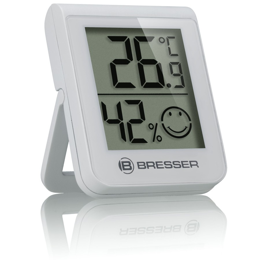 Thermometer/Hygrometer | Bresser Bresser Humitemp Thermo-Hygro-Indikator 3Er-Set Weis