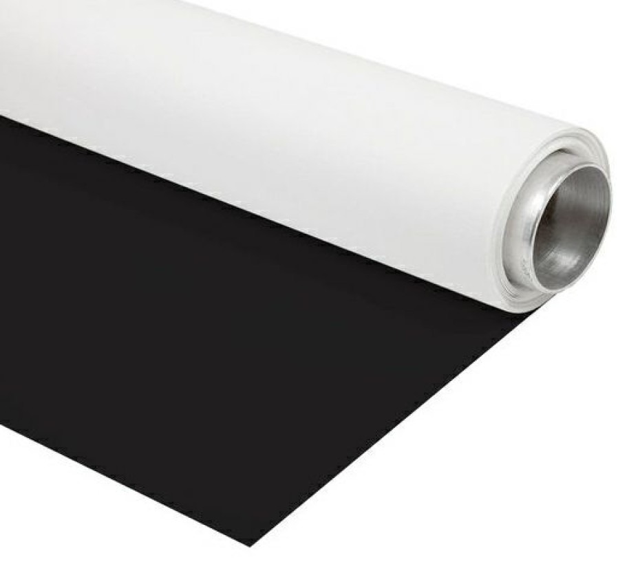 Vinylhintergrunde | Bresser Bresser Vinyl Hintergrundrolle 1,35 X 6M Schwarz/Weis