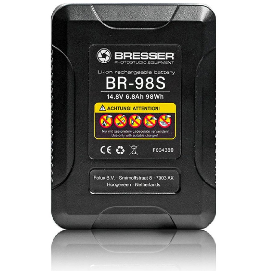 V-Lock Akkus | Bresser Bresser Br-98S 6800 Mah V-Lock Akku Kompakt - 98Wh, 14.8V