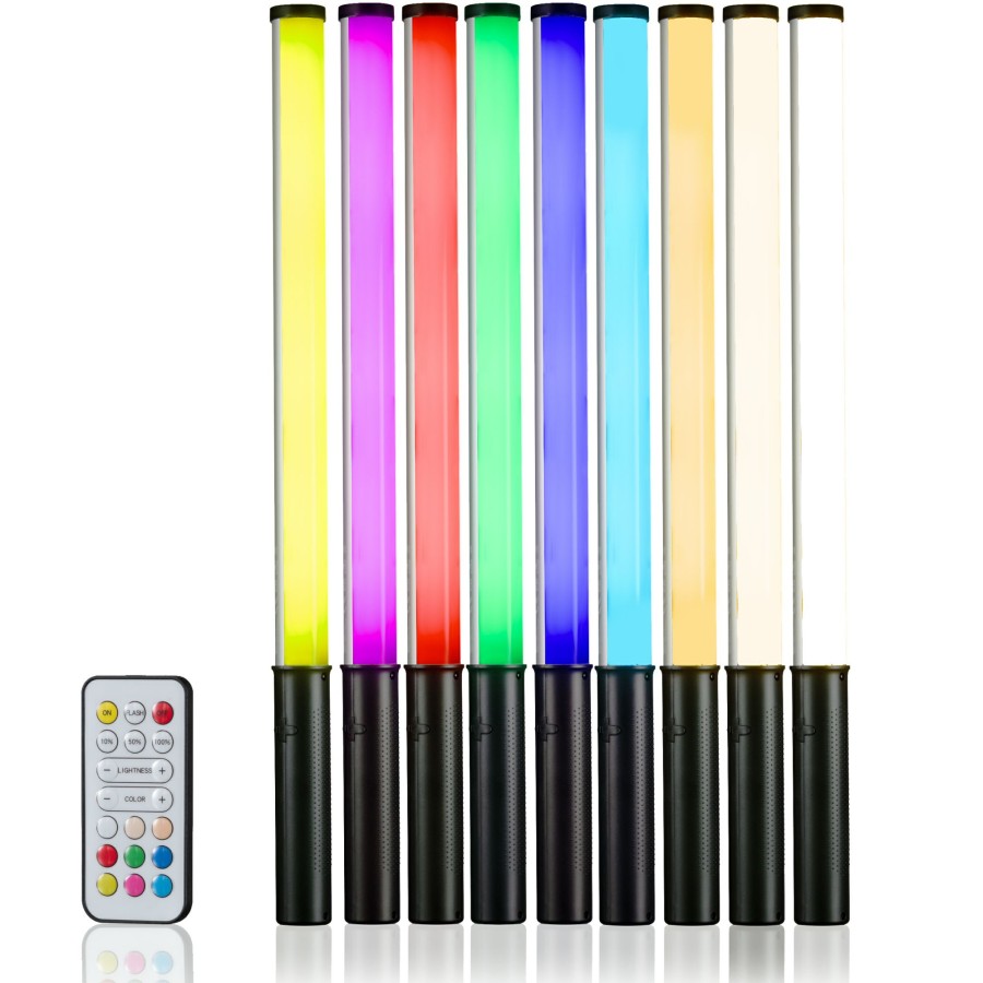 Led Videoleuchten | Bresser Bresser Br-10Rgb Led Tube 10W