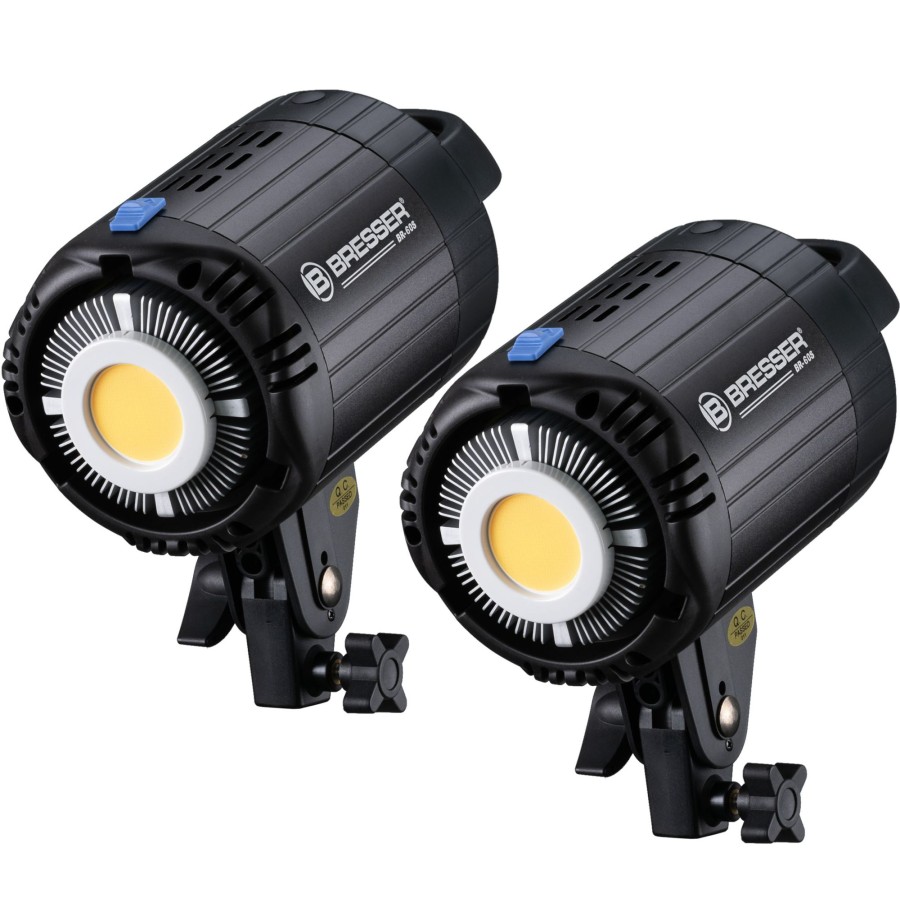 Led | Bresser Bresser Br-60S Cob Led-Tageslicht-Set 60W