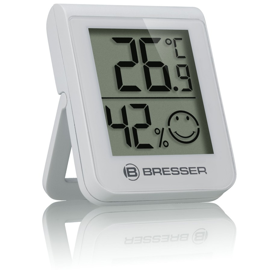 Thermometer/Hygrometer | Bresser Bresser Humitemp Thermo-Hygro Indikator Weis