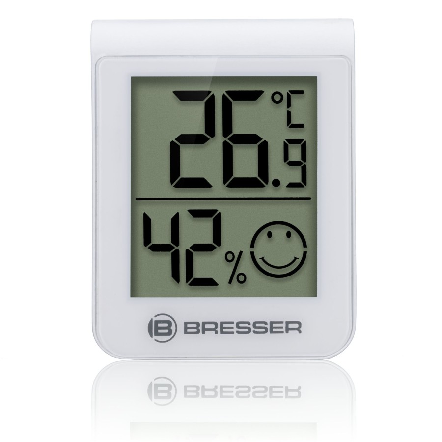 Thermometer/Hygrometer | Bresser Bresser Humitemp Thermo-Hygro Indikator Weis