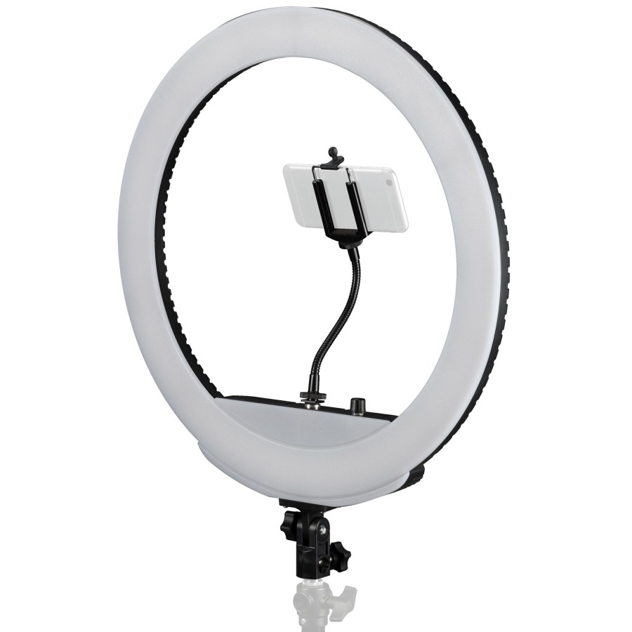 Led | Bresser Bresser Mm-26Ab Bi-Color Led Ringlicht 48W Dimmbar Mit Smartphonehalter Und Fernausloser