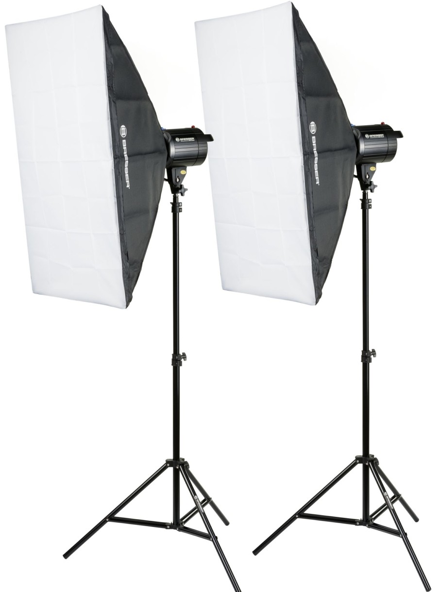 Studioblitzsets | Bresser Bresser Brm-300Am Studioblitz-Set 2X 300W