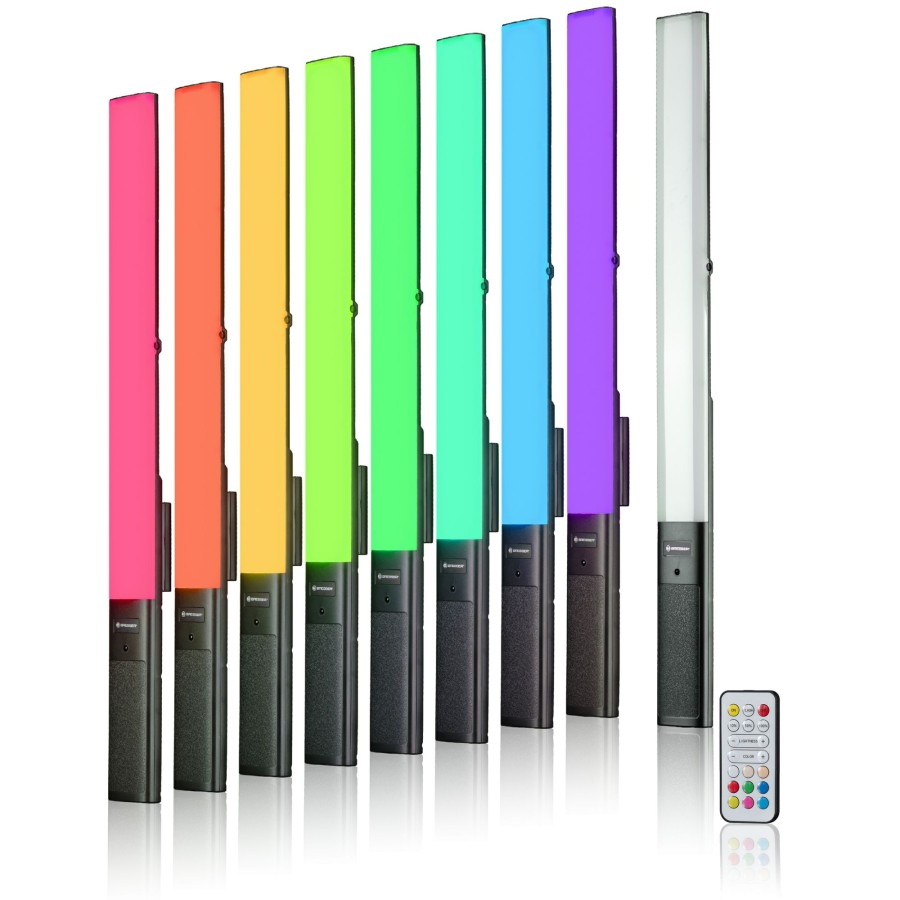 Led Videoleuchten | Bresser Bresser Br-20 Rgb Led Tube 20W