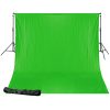 Hintergrundsysteme | Bresser Bresser Br-D24 Hintergrundsystem + Hintergrundstoff 2,5 X 3M Chromakey Grun