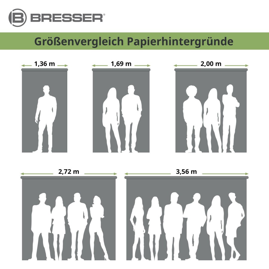 Papierhintergrunde | Bresser Bresser Sbp25 Papierhintergrundrolle 2,72 X 11M Photograu