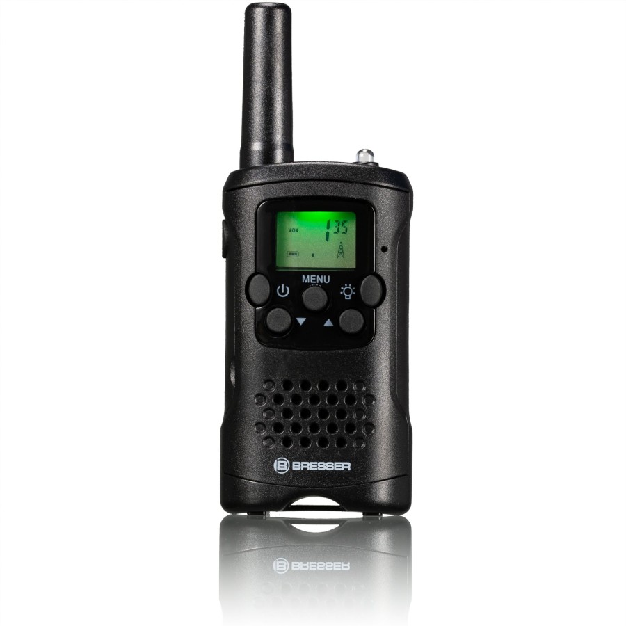 Camping Ausrustung | Bresser Bresser Fm Walkie Talkie 2Er Set Mit Hoher Reichweite Bis Zu 6 Km Und Frei-Hand-Funktion