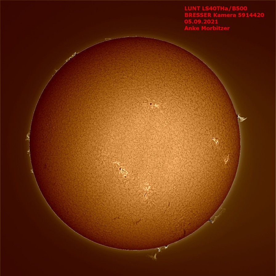 H-Alpha Teleskope | Bresser Lunt Ls40Tha/B500 H-Alpha Sonnenteleskop