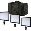 Led | Bresser Bresser Sh-360A Bi-Color Led Flachenleuchten 3Er Set