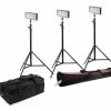 Led | Bresser Bresser Sl-448 Led Dauerlicht Set (3X Led Und 3X Stativ)