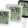 Uhren | Bresser Bresser Mytime Meteotime Lcd Wetter-Wanduhr