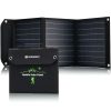 Mobile Stromversorgung | Bresser Bresser Mobiles Solar-Ladegerat 40 Watt Mit Usb- U. Dc-Anschluss