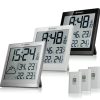 Uhren | Bresser Bresser Lcd Wetter-Wanduhr Climatemp Jc