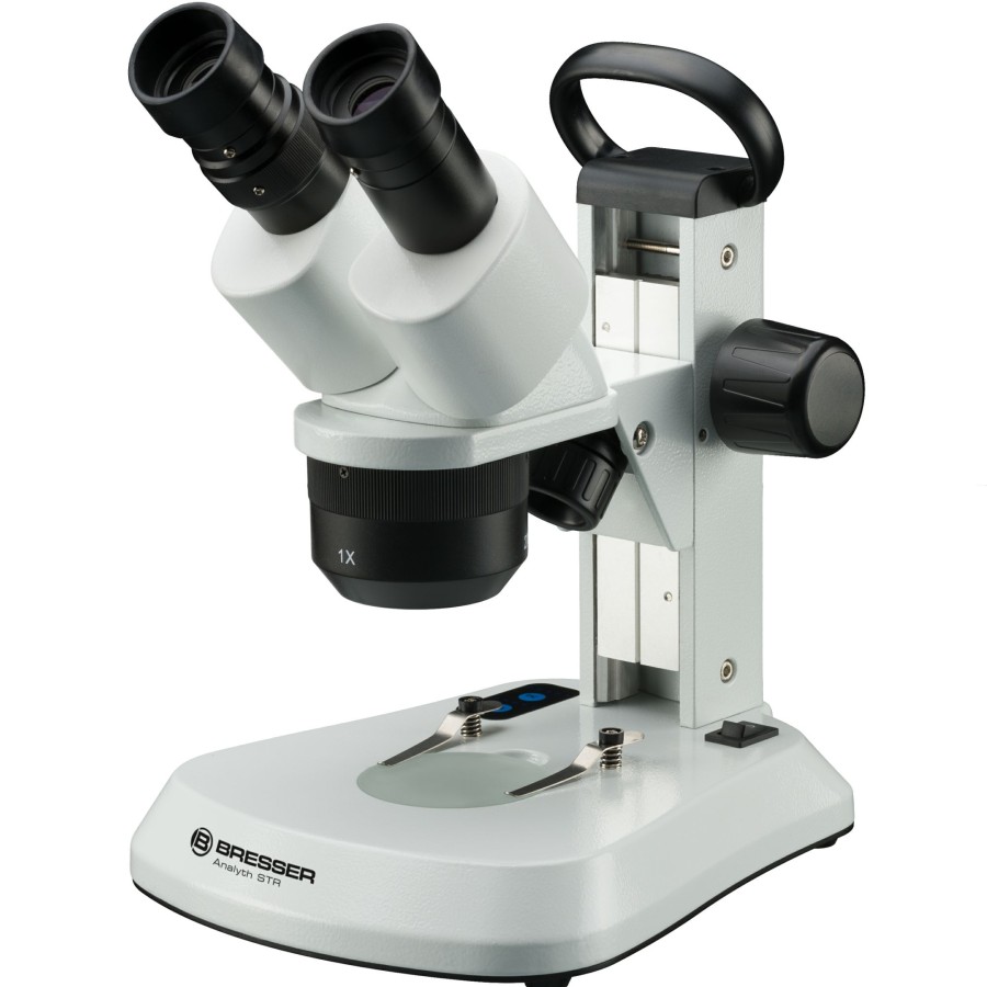 Schulermikroskope | Bresser Bresser Analyth Str 10X - 40X Stereo Auflicht- Und Durchlicht Mikroskop