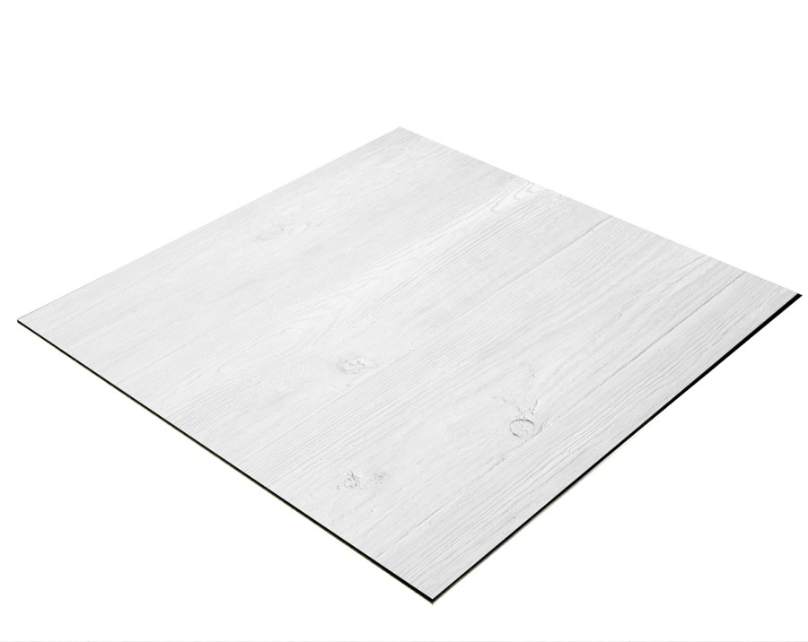 Flatlay-Hintergrunde | Bresser Bresser Flatlay Hintergrund Fur Legebilder 60 X 60Cm Holzplanken Weis