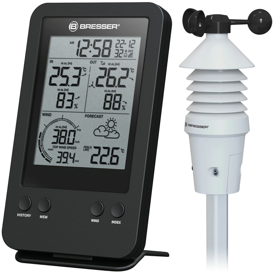 Wettercenter | Bresser Bresser 3-In-1 Profi Windmesser