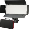 Led | Bresser Bresser Pt 30B-Ii Led Bi-Color Videoleuchten-Set Mit Lichtklappen, Akkus, Netzteil, Fernbedienung Und Tasche