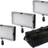 Led | Bresser Bresser Sl-360 Led Flachenleuchten 3Er Set