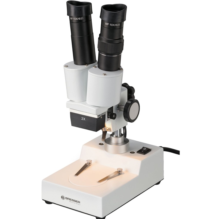 Stereomikroskope | Bresser Bresser Biorit Icd 20X Auflichtmikroskop