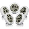 Raumklima Und Luftqualitat | Bresser Bresser Thermo- / Hygrometer Smile 5Er-Set