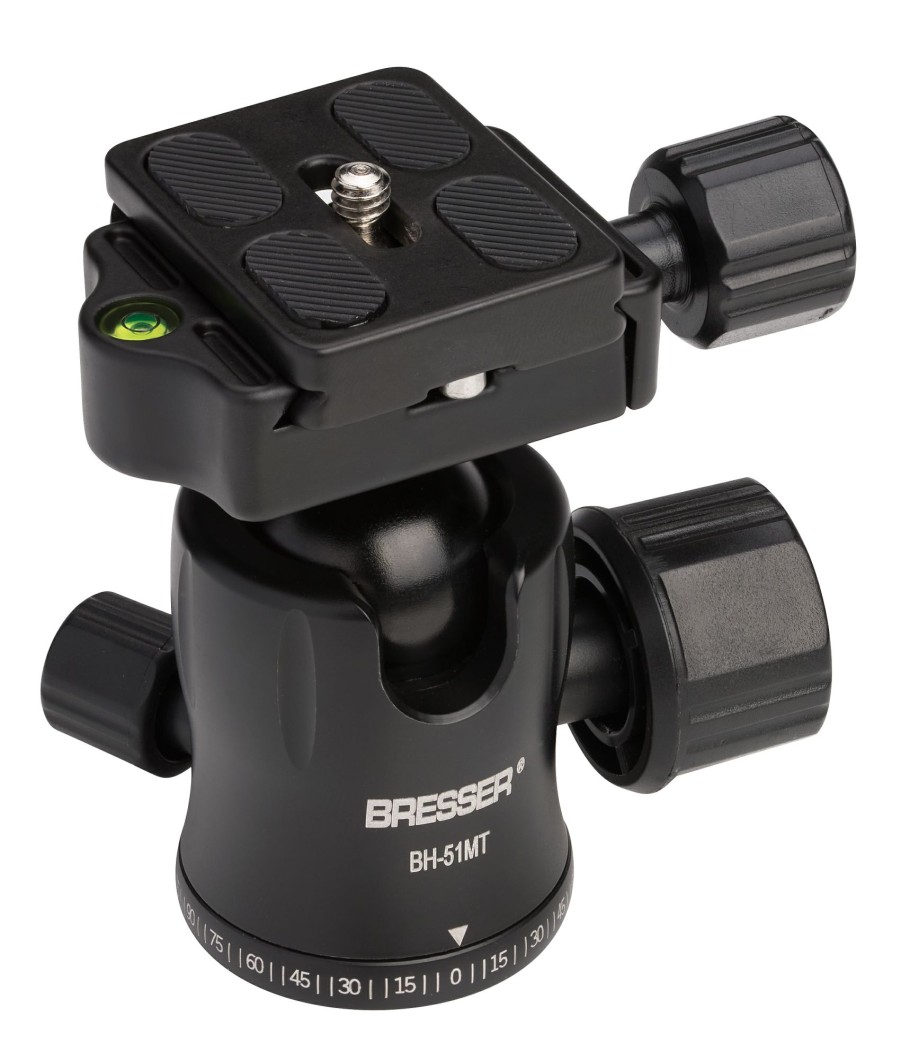 Adapter | Bresser Bresser Bh-51Mt Kugelkopf Bis 10 Kg Mit 1/4 Zoll Stativgewinde