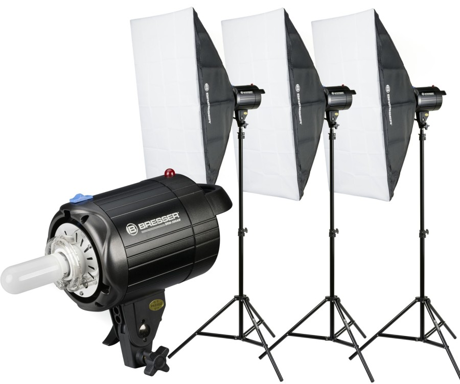 Studioblitzsets | Bresser Bresser Brm-300Am Studioblitzset 3X 300W