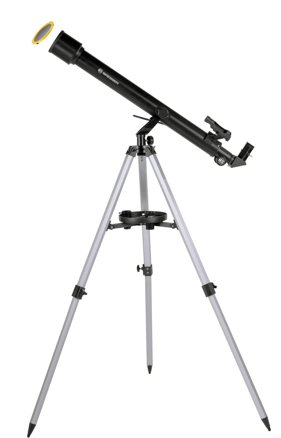 Teleskope | Bresser Bresser Stellar 60/800 Az - Linsenteleskop Mit Smartphone-Kamera-Adapter & Sonnenfilter