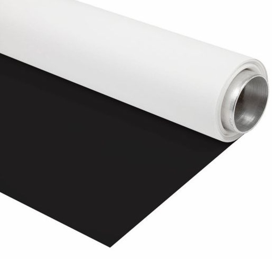 Vinylhintergrunde | Bresser Bresser Vinyl Hintergrundrolle 1,35 X 4M Schwarz/Weis