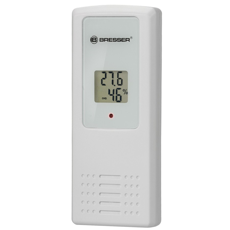 Thermometer/Hygrometer | Bresser Bresser Climatrend Hygro Quadro - Thermo- Und Hygrometer Mit 4 Unabhangigen Messdaten