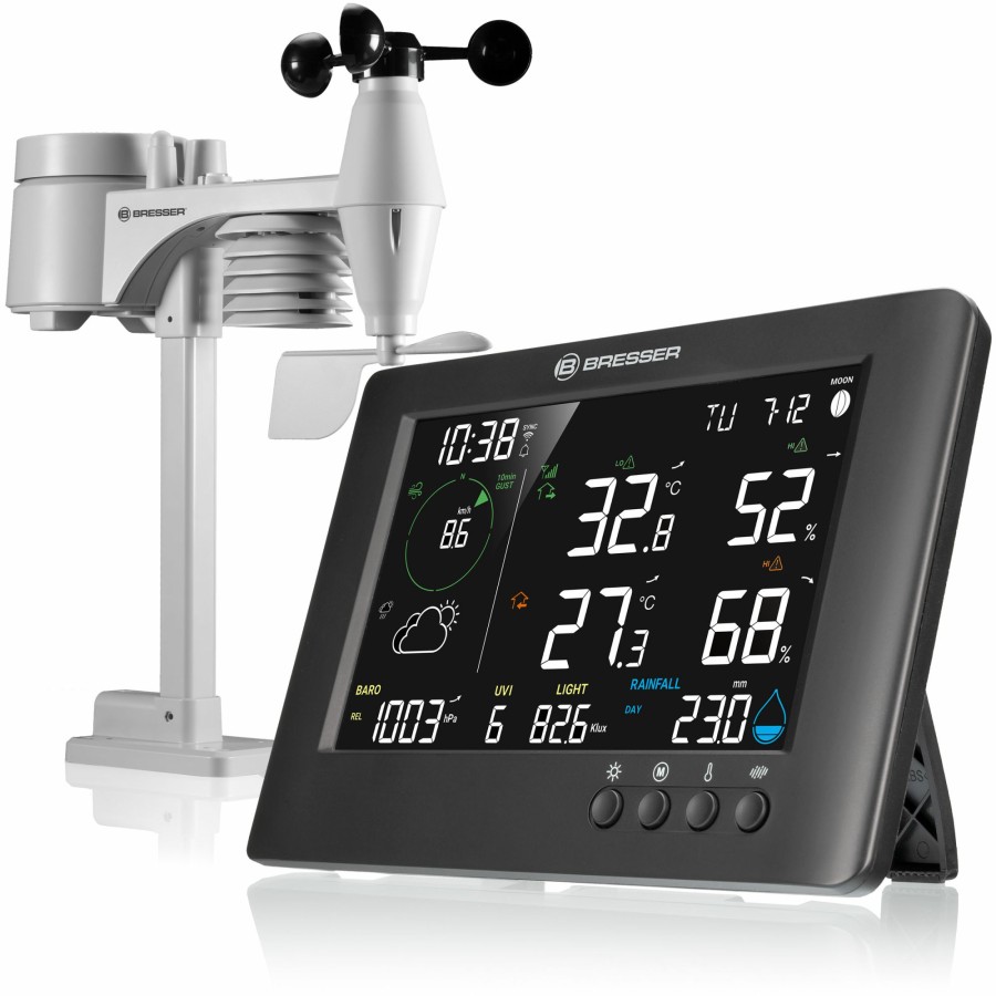 Wettercenter | Bresser Bresser Wlan 7-In-1-Funk-Wetterstation Tb