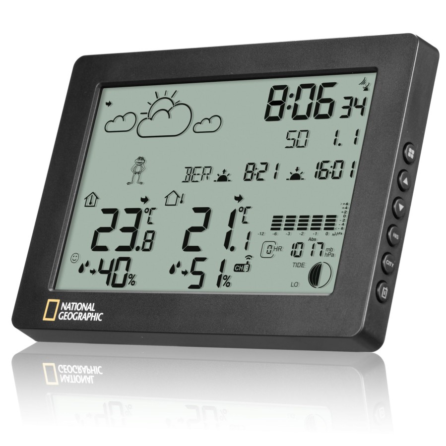 Wetterstationen | Bresser National Geographic Wetterstation Barotemp Hz