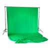 Hintergrundsysteme | Bresser Bresser Br-D26 Hintergrundsystem + Hintergrundstoff 3 X 6M Chromakey Grun