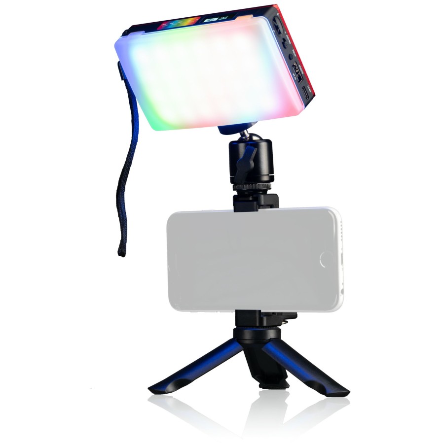 Smartphone-Fotografie | Bresser Bresser Br-96Rgb Led Pocket Light